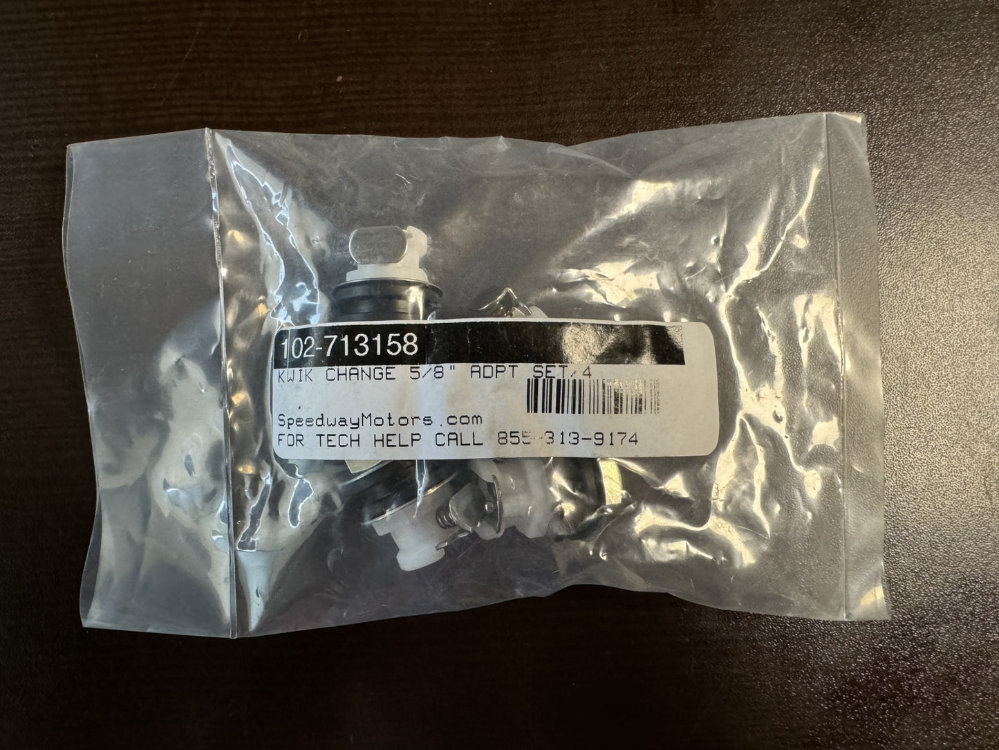 Kwik Change Products 713-158 Plastic Adapters, Set/4