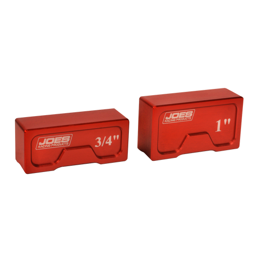 JOES Micro Sprint Set Up Blocks, Raised Rail, 3/4″ & 1″