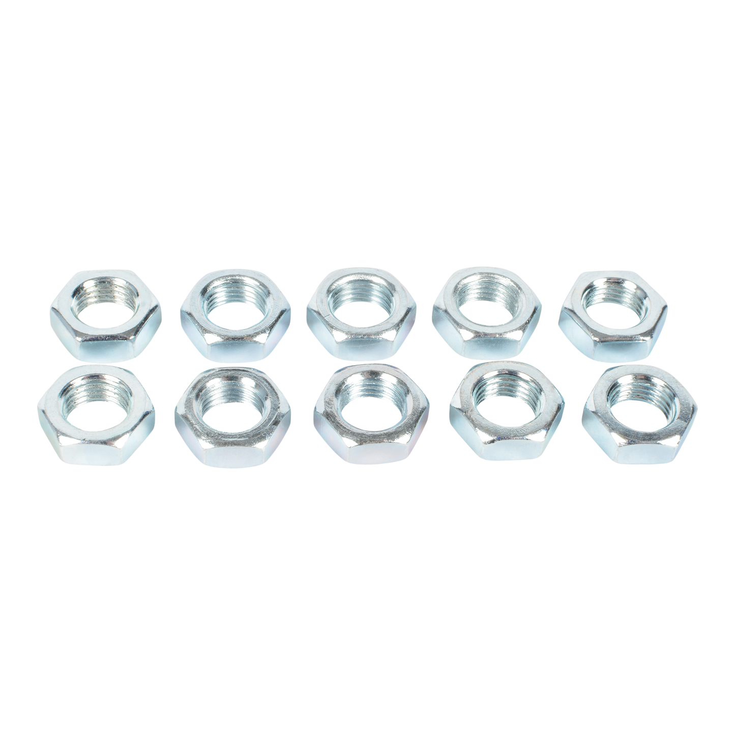 JOES ⁷/₁₆”-20 Steel Jam Nuts, 10pk